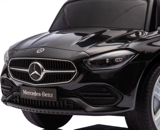 Bicicletta senza pedali per bambini con maniglia Mercedes 3in1 nera
