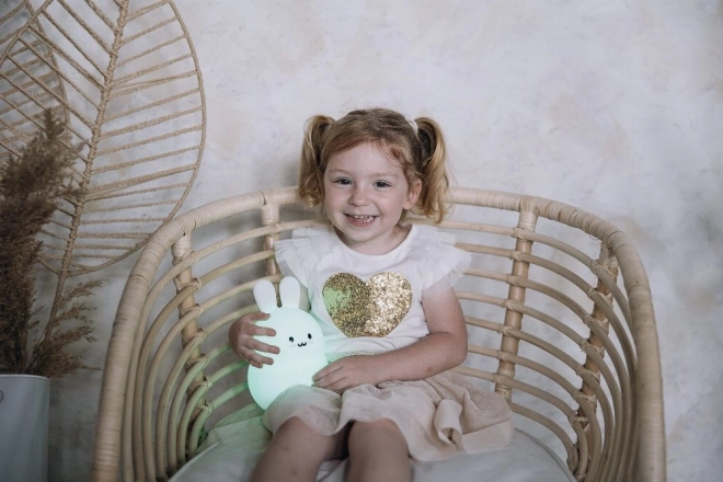Lampada da notte in silicone a forma di gufo