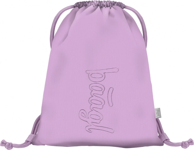 Baagl set scolastico Lavanda: zaino, astuccio, sacca