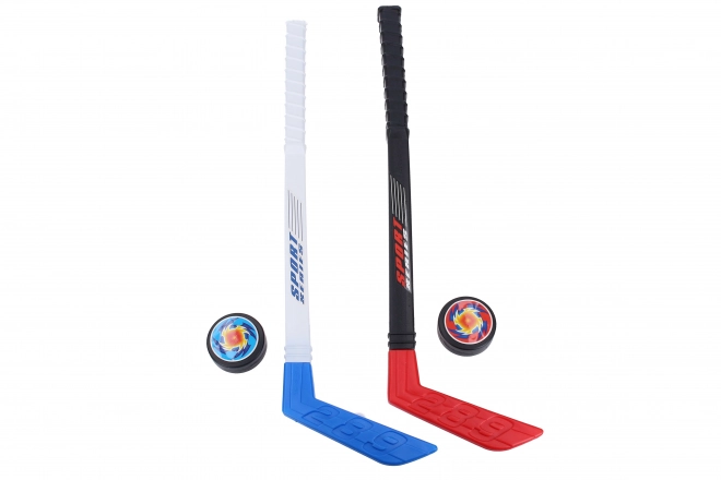 Bastoni da hockey per bambini con dischi 57 cm