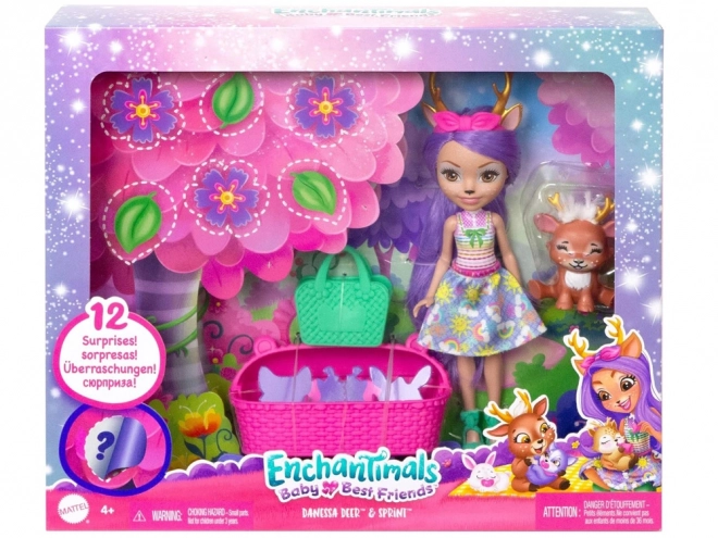 Enchantimals Danessa Deer con Jelonek Sprint