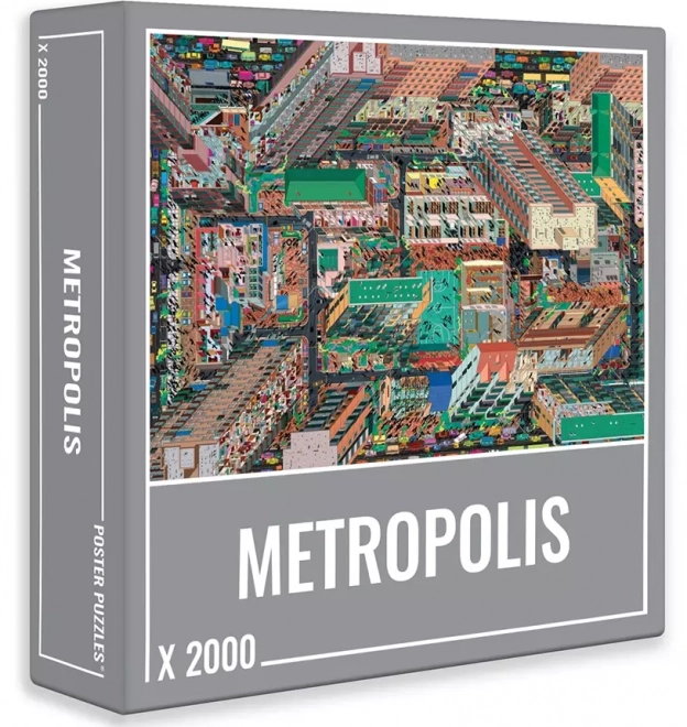 Puzzle Metropolis 2000 pezzi Cloudberries