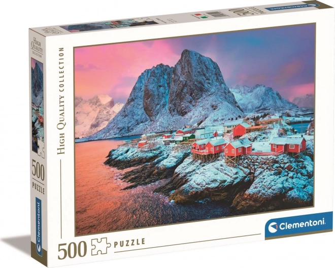 Puzzle 500 Pezzi Villaggio di Hamnoy