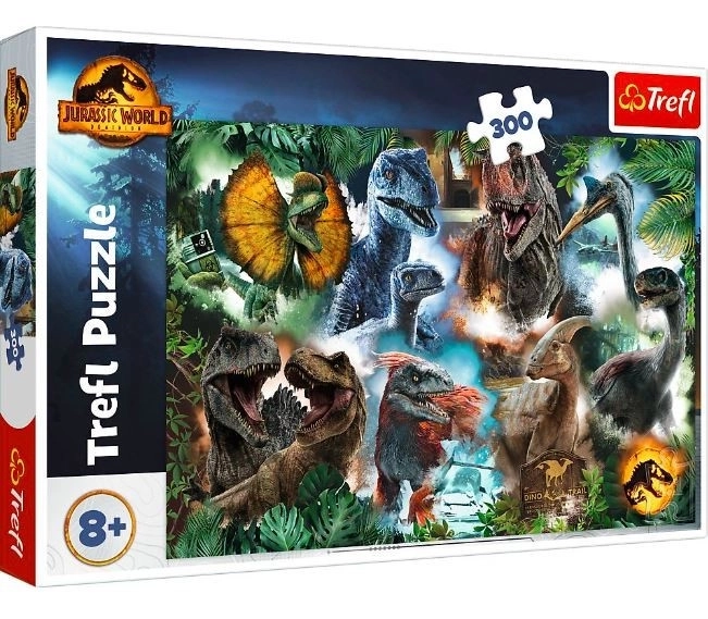 Puzzle 300 pezzi Dinosauri preferiti Jurassic World