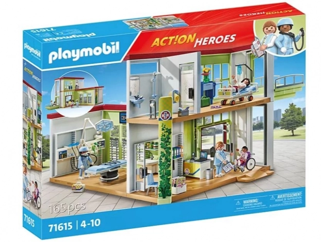 Ospedale moderno PLAYMOBIL Action Heroes