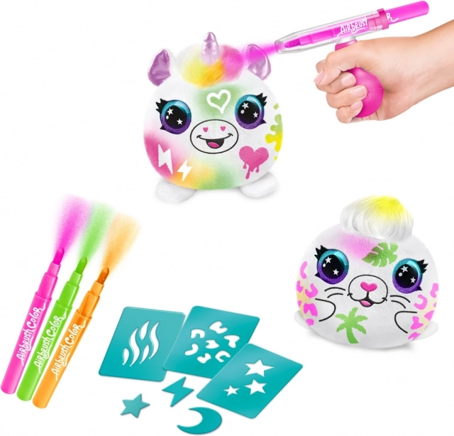 Set creativo aerografo Neon Mini sorpresa 2 pacco
