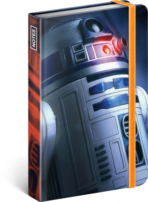 NOTIQUE Note Star Wars – Blu, a righe, 11 x 16 cm
