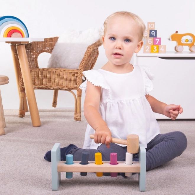 Giocattolo in legno da martellare Bigjigs Toys
