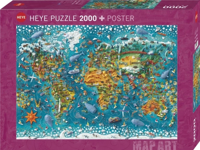 Puzzle 2000 pezzi Il nostro mondo