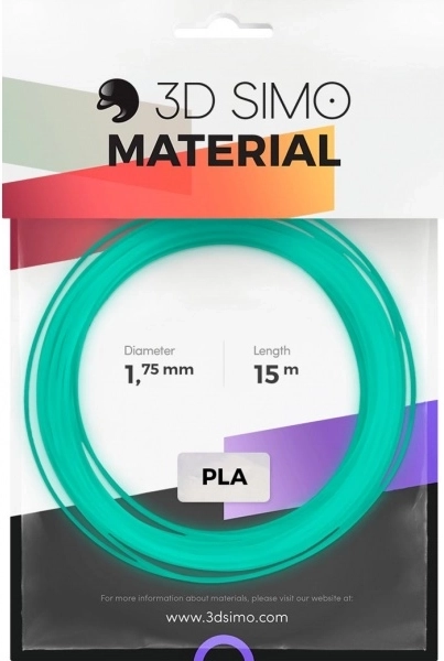 filamento fluorescente per penne 3D e stampa 3D 1,75 mm – set da 15 m