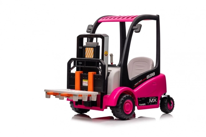 Carrello elevatore elettrico rosa