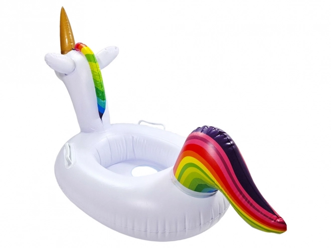 Anello gonfiabile per bambini a forma di unicorno per piscina