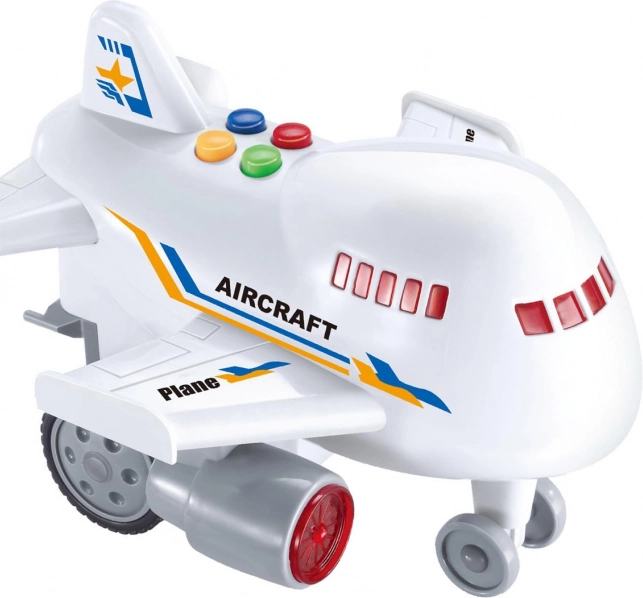 Aereo a inerzia con effetti 14 cm
