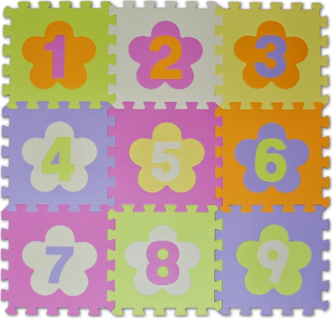 Puzzle in schiuma Numeri per bambini