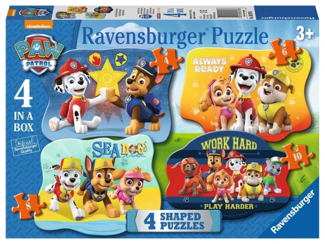 Puzzle PAW Patrol 4 in 1