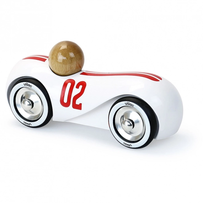 Auto in legno Streamline vintage bianco