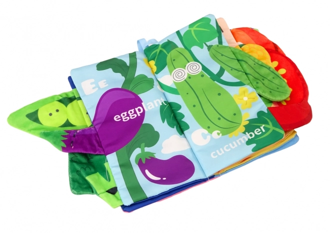 Libro morbido ortaggi per bambini