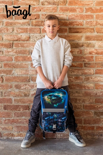 Zaino scolastico Zippy Auto da Corsa