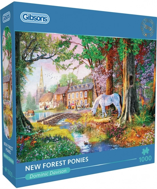 Puzzle Pony della Nuova Foresta 1000 pezzi