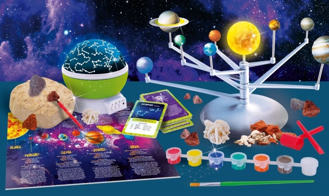 Set scientifico Grande Laboratorio Spaziale