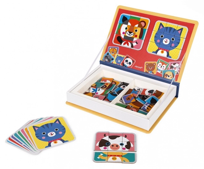 Libro Magnetico Animali Janod - Puzzle