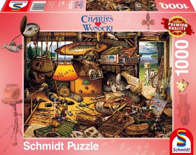 Puzzle SCHMIDT Paesaggio Adirondack 1000 Pezzi