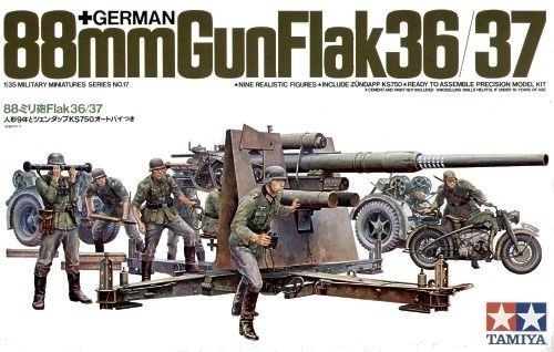 Cannone Flak 88 mm Tedesco Modello 36.37