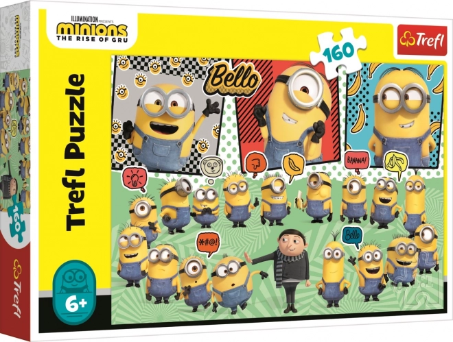 Puzzle 160 pezzi - Bella dei Minions