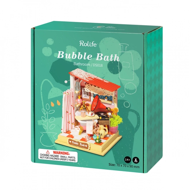 Miniatura Casetta Bagno di Bolle