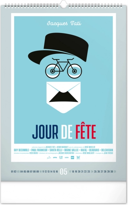 Calendario da parete Locandine di film alternativi 2026