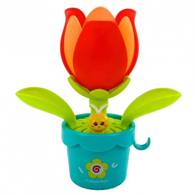 Irrigazione interattiva del fiore