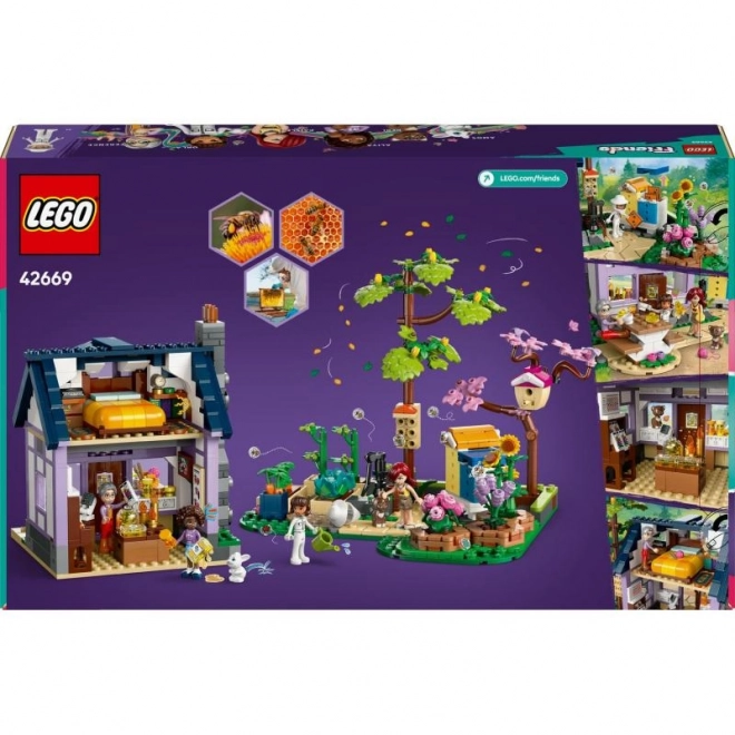 Casa degli apicoltori e giardino fiorito di LEGO Friends