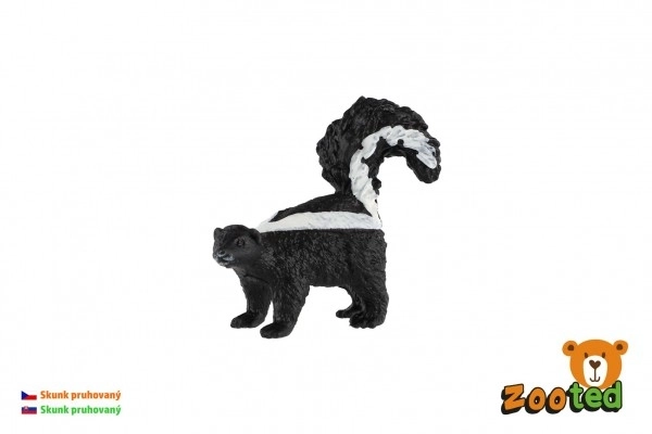 Skunk Americano Trucciolato in Plastica 5cm