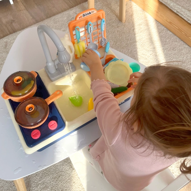 Cucina e Lavello Giocattolo per Bambini WOOPIE