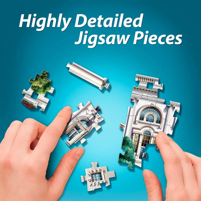 Puzzle 3D Casa Bianca Washington 490 Pezzi