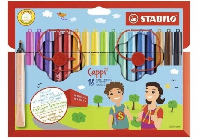 STABILO Cappi 18 pennarelli