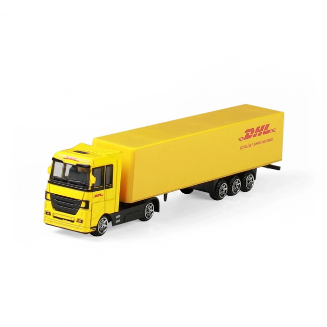 Auto camion con rimorchio DHL