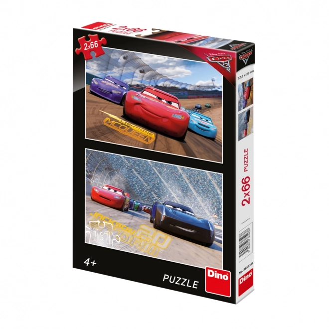 Puzzle Auto Cars 3 Doppio Divertimento