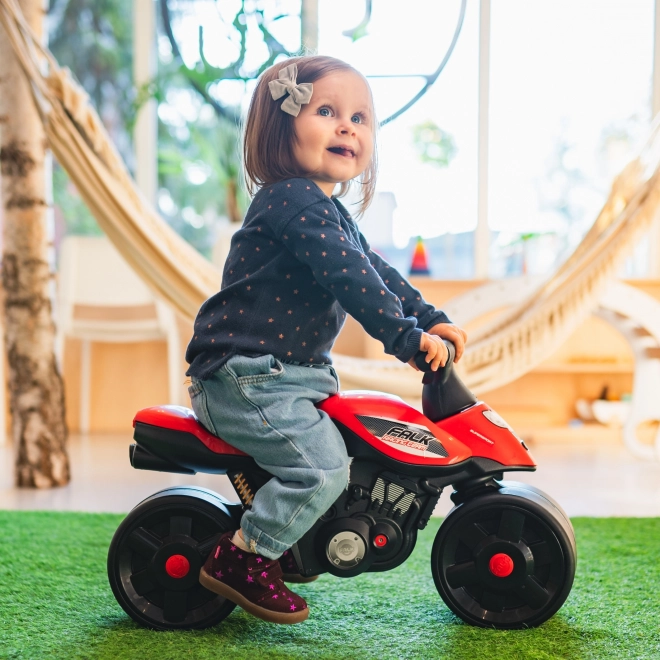 Jeep Racing Rosso Ruote Larghe per Bambini da 2 Anni