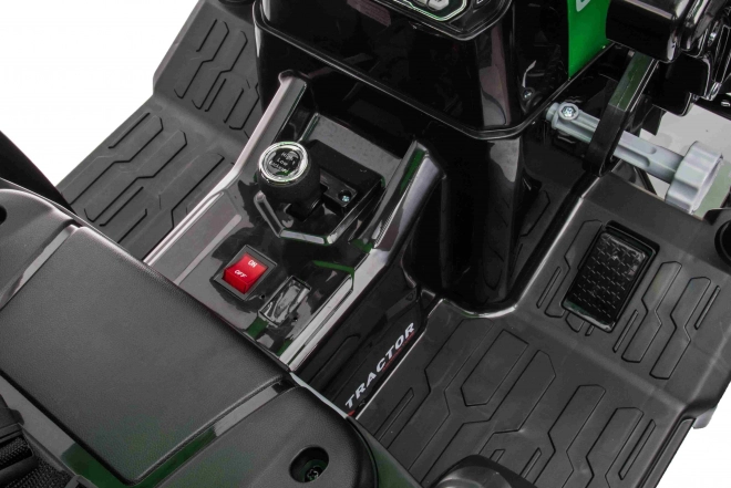 MEGA Trattore D68 con rimorchio verde