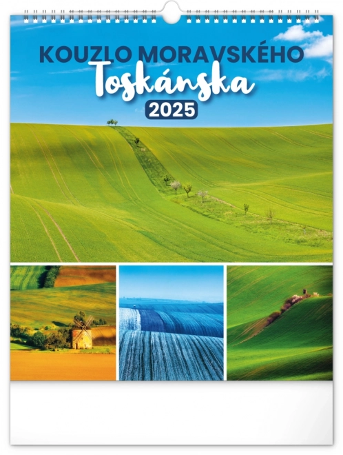 Calendario da parete Il fascino della Toscana Moravia 2025