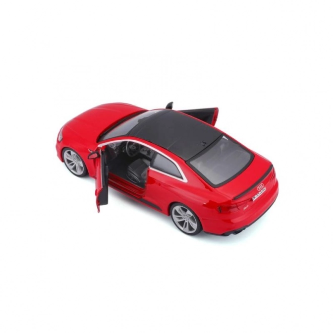 Modellino auto Audi RS 5 Coupé rosso 1/24