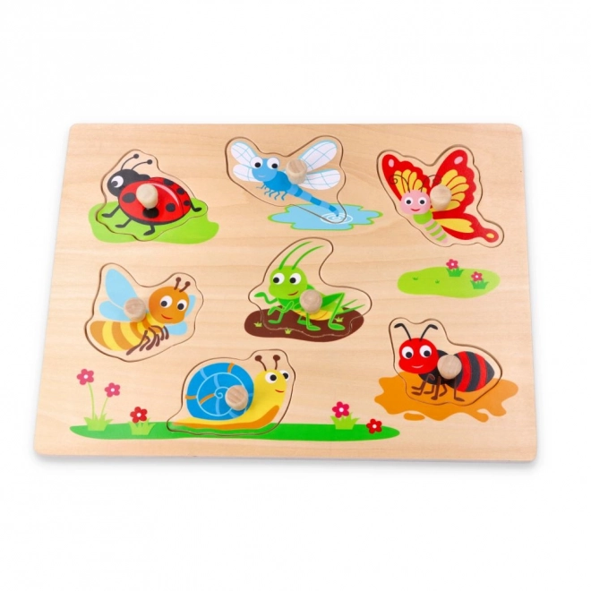 Puzzle con Maniglie di Insetti