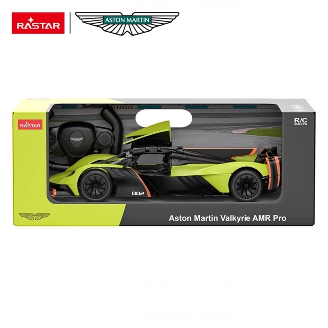 Auto radiocomandato Aston Martin Valkyrie AMR Pro 1:14 verde