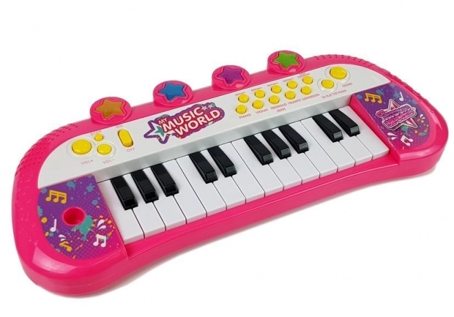 Pianola rosa 24 tasti