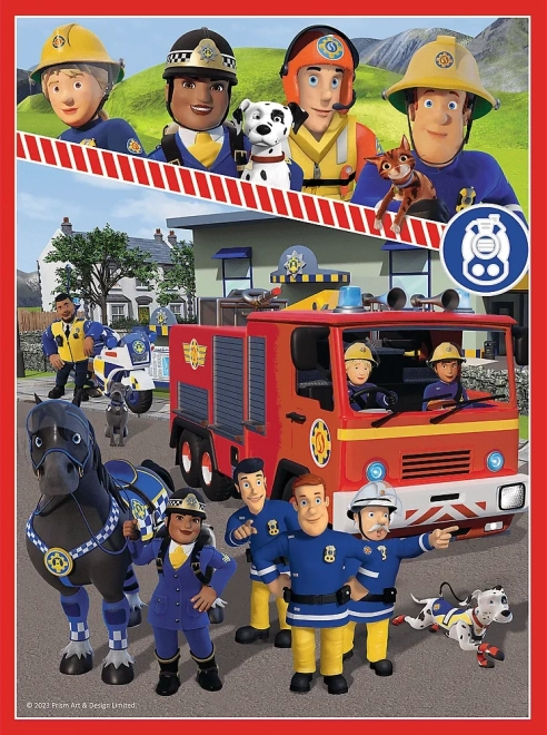 Set Puzzle e Memory La Squadra di Fireman Sam