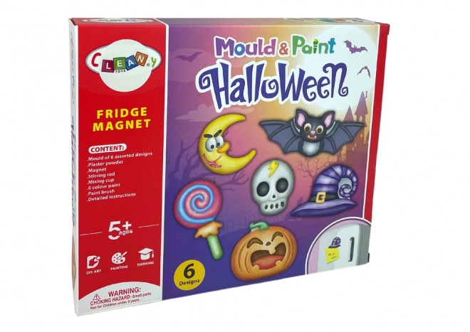 Set di magneti di gesso per Halloween fai-da-te