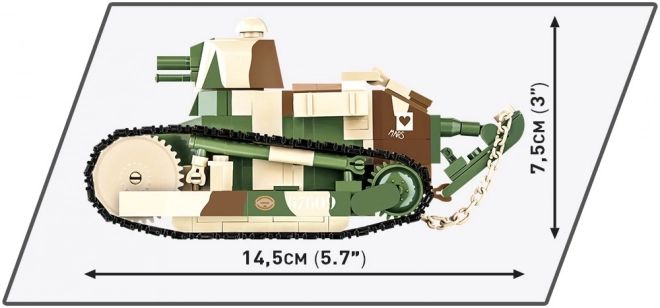 Grande Guerra Renault FT Carro Vittoria 1920 - Modello in scala 1:35