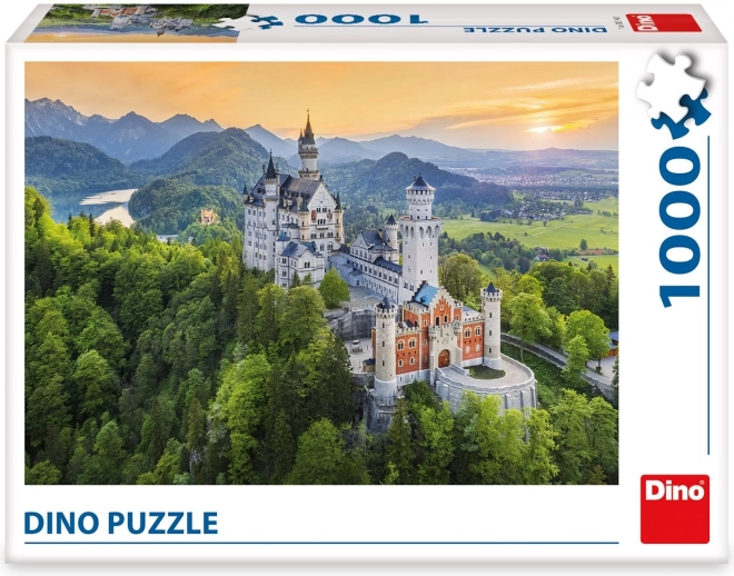 Puzzle Primaverile Neuschwanstein 1000 pezzi