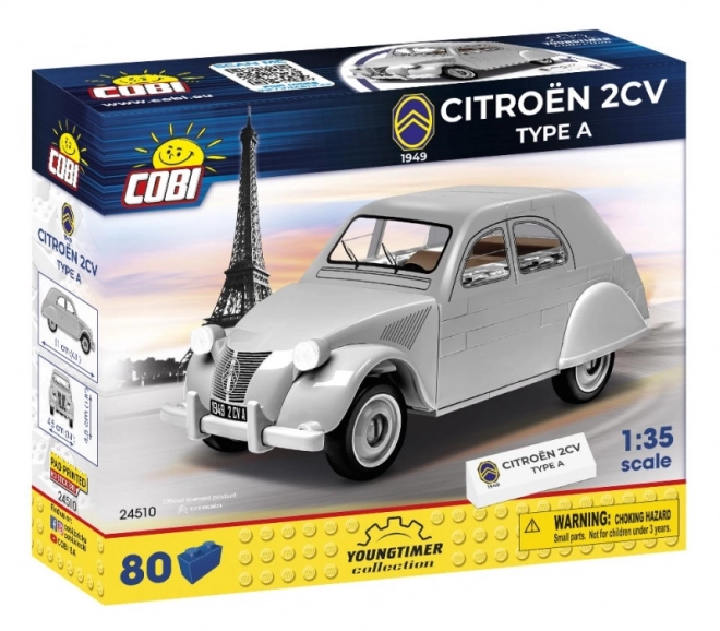 Modello Citroen 2CV Tipo A 1949